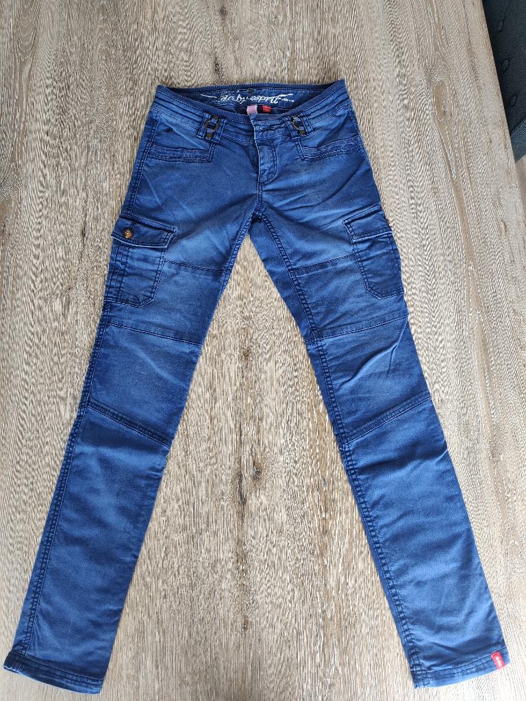 Lange broek EDC dames, Blauw, Ophalen of Verzenden, EDC by Esprit, Maat 36 (S)