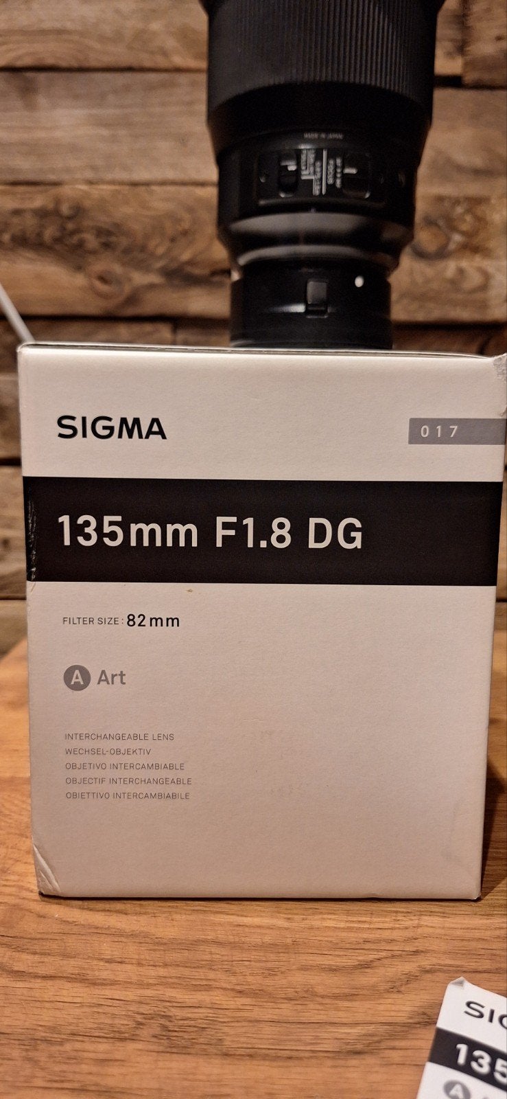 Sigma 135mm f1.8 Art lens voor nikon F mount, Ophalen, Nikon