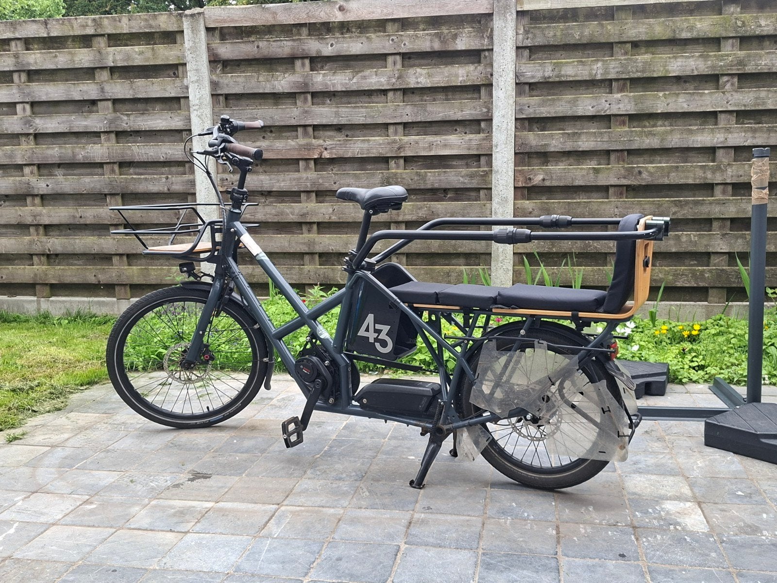 Bike43 elektrische longtail met accesoires, Fietsen en Brommers, Ophalen