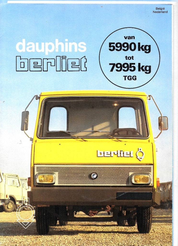 "DAUPHINS" BERLIET,  1975, Enlèvement ou Envoi, Comme neuf, Autres marques