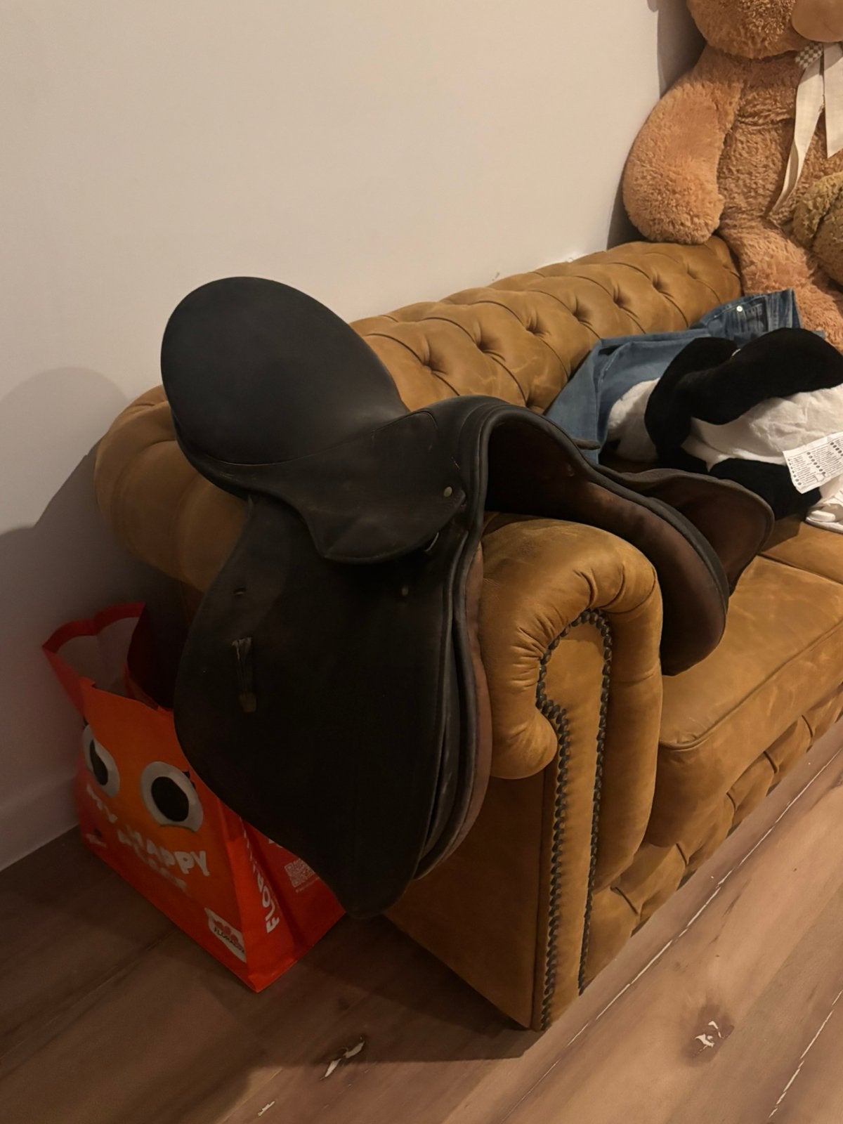 Leuk zadel!, Siège semi-creux, Enlèvement, Utilisé, M (17 pouces)
