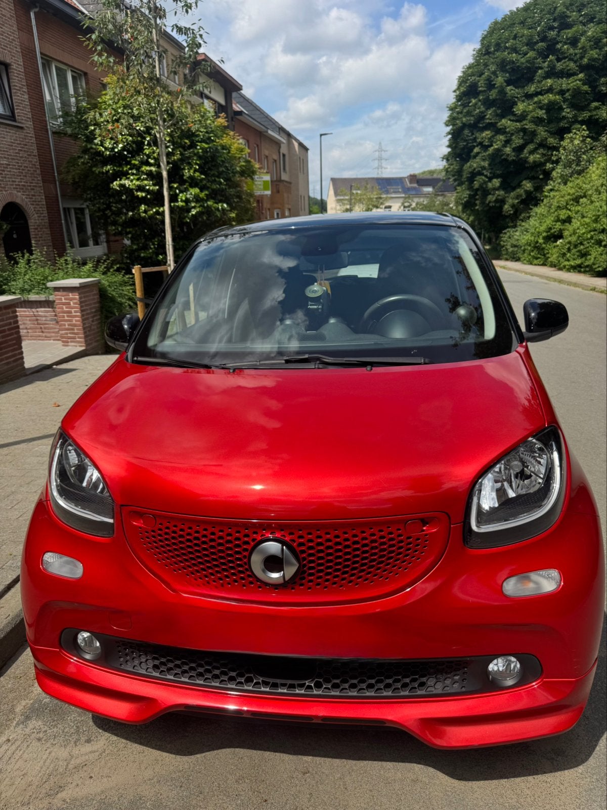 Smart fofour, Rouge, Achat, ForFour, Noir