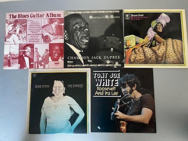 Cinq magnifiques albums de blues, Envoi, Comme neuf, Blues