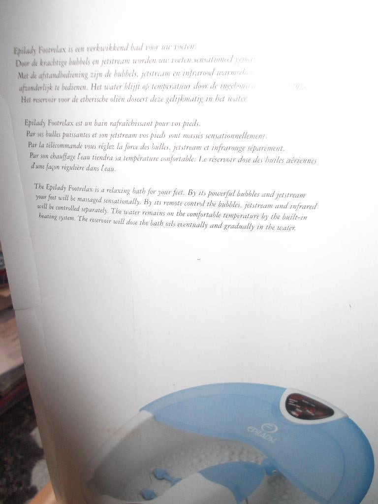 voetrelax epilady met waterdichte afstandsbediening, Elektronische apparatuur, Ophalen, Nieuw, Hand- en Voetverzorging
