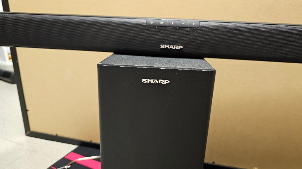 soundbar Sharp HT-SBW110, Enlèvement ou Envoi, Comme neuf, Barre de son