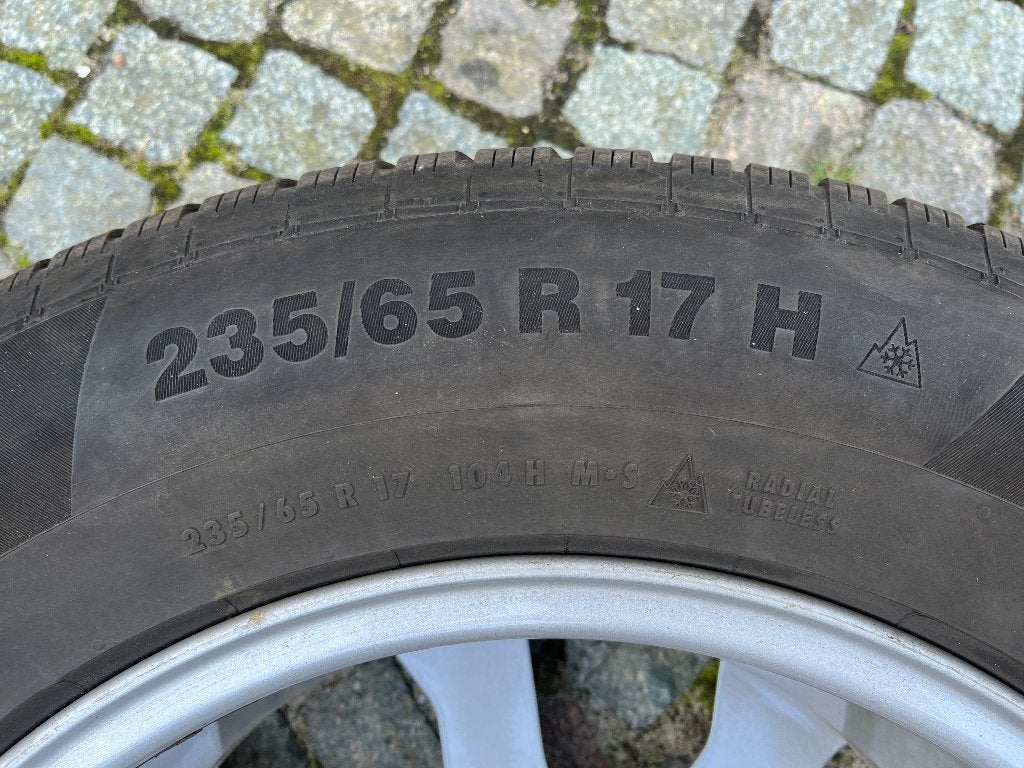 Winter autoband met of zonder velg, Auto-onderdelen, Ophalen, Gebruikt, Banden en Velgen, 17 inch