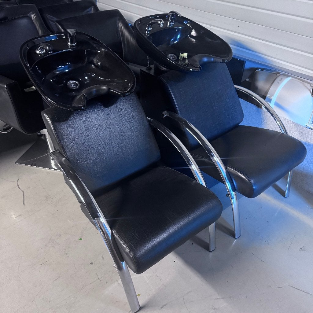 Wasunit kapper kapsalon wasbak wash unit dames heren zwart, Ophalen, Zwart, Overige materialen, Landelijk