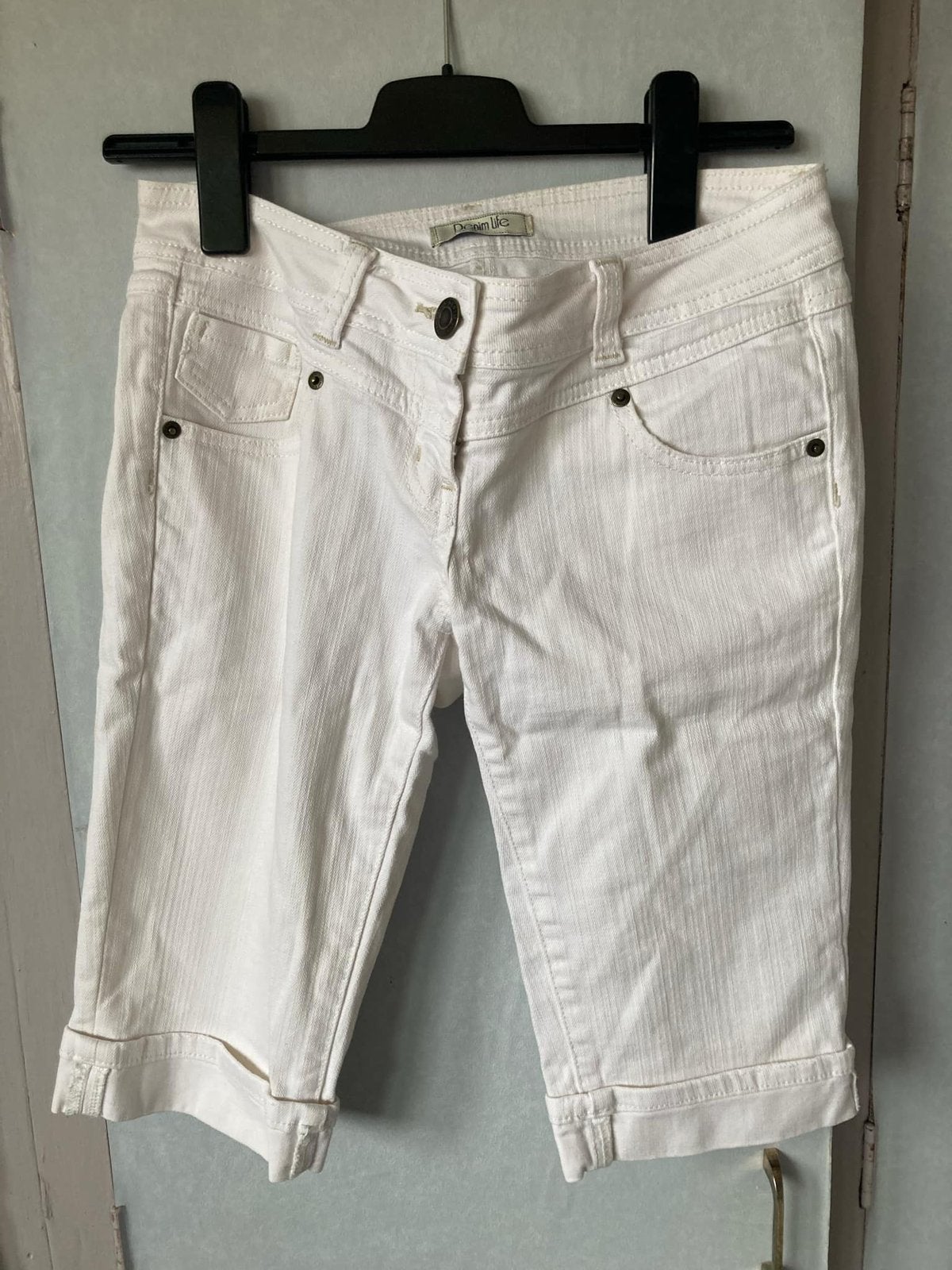 Short long blanc Pimkie taille S-M, Enlèvement, Comme neuf, Blanc
