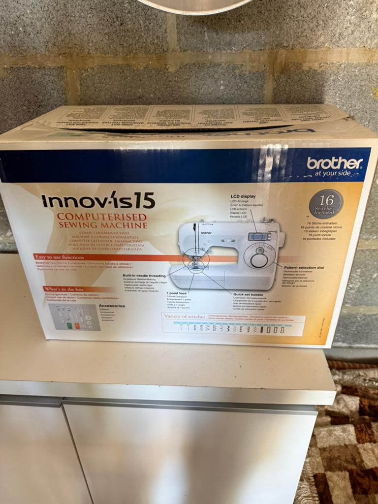 Naaimachine Brother Innovis 15, Enlèvement, Comme neuf, Machine à coudre, Brother