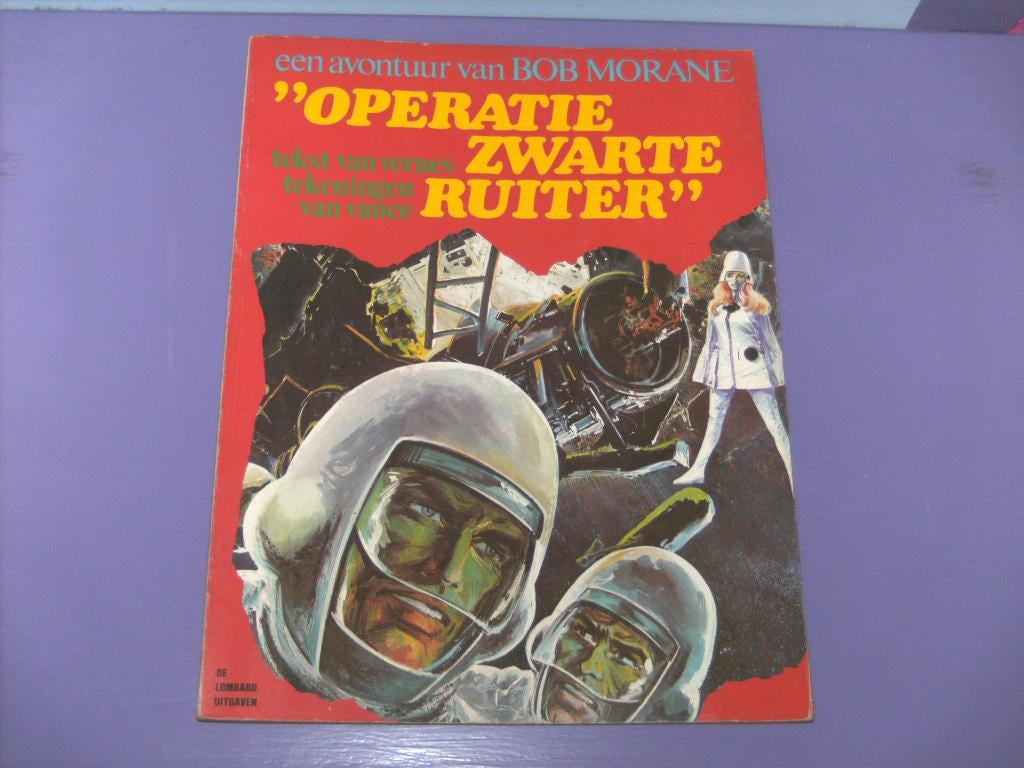 Oude strip: bob morane. (eerste druk), Eén stripboek, Ophalen of Verzenden, Gelezen