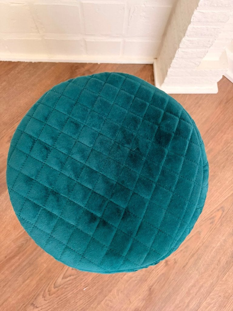 Pouf Salon, Maison & Meubles, Sièges-poires, Enlèvement ou Envoi, Comme neuf, Vert, Pouf