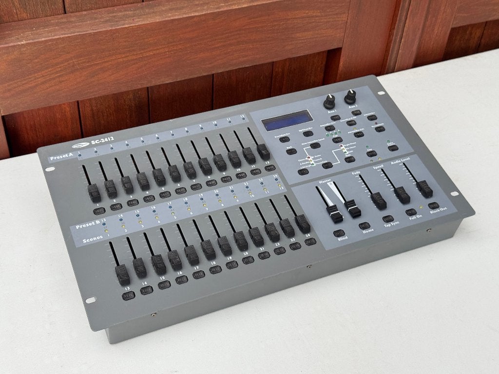 Showtec SC-2412 DMX Paneel, Musique & Instruments, Enlèvement, Comme neuf, Lumières, Commande sonore