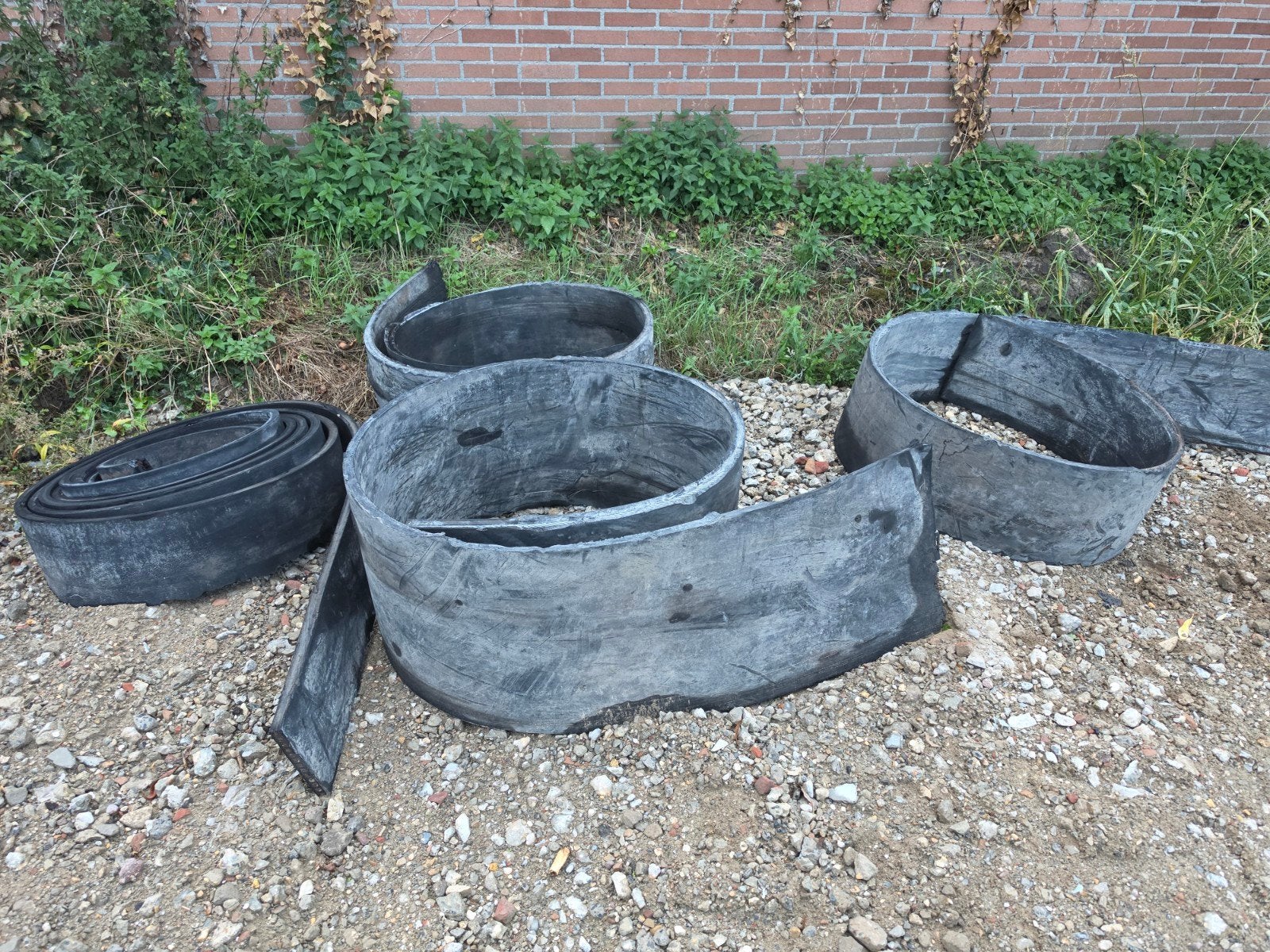 Gratis, zware rubber, Ophalen, Gebruikt