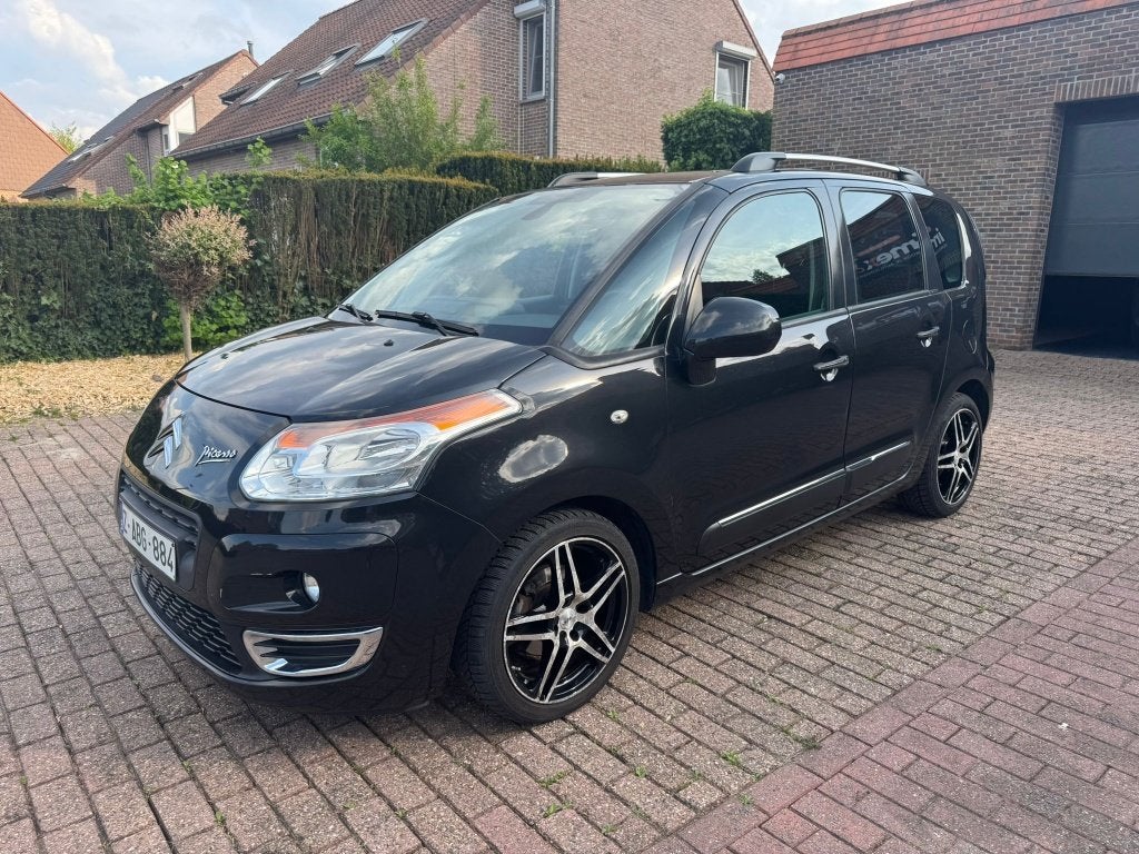 Citroen C3 Picasso 16HDI/2012/160dkm/1ste eigenaar, Auto's, Euro 5, Stof, Zwart, Zwart