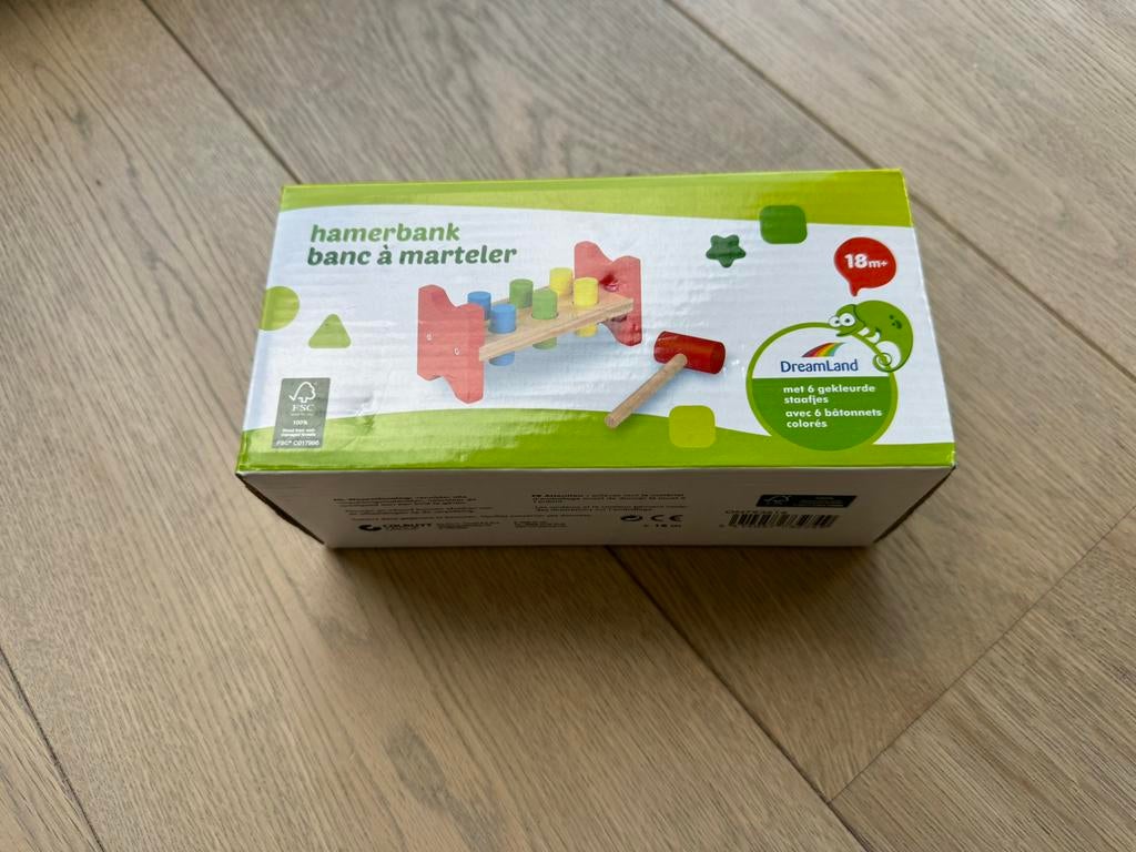 Hamerbank in hout, Kinderen en Baby's, Ophalen of Verzenden, Gebruikt