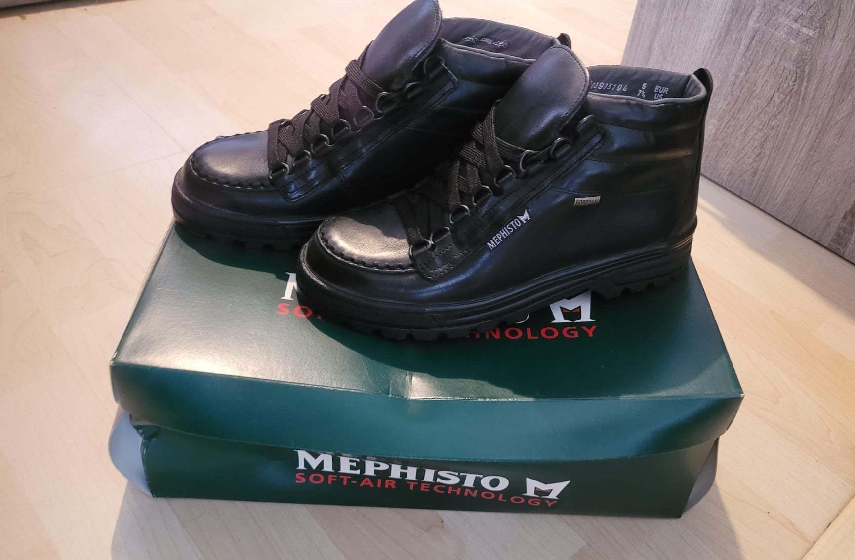 Nieuw Mephisto NIKI GORE enkellaarsjes voor dames, Zwart, Nieuw, Wandelschoenen, Ophalen of Verzenden