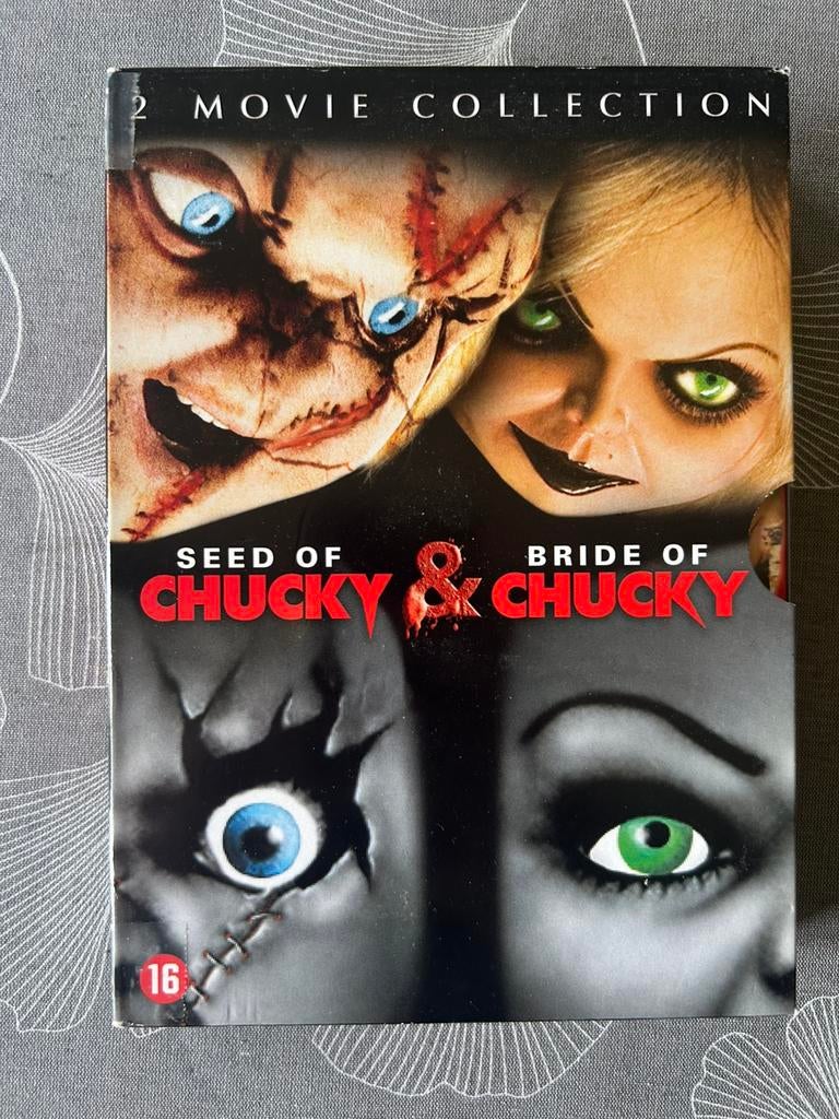 DVD Seed of Chucky - Bride of Chucky (2dvd’s), Cd's en Dvd's, Vanaf 16 jaar, Ophalen of Verzenden, Zo goed als nieuw, Monsters