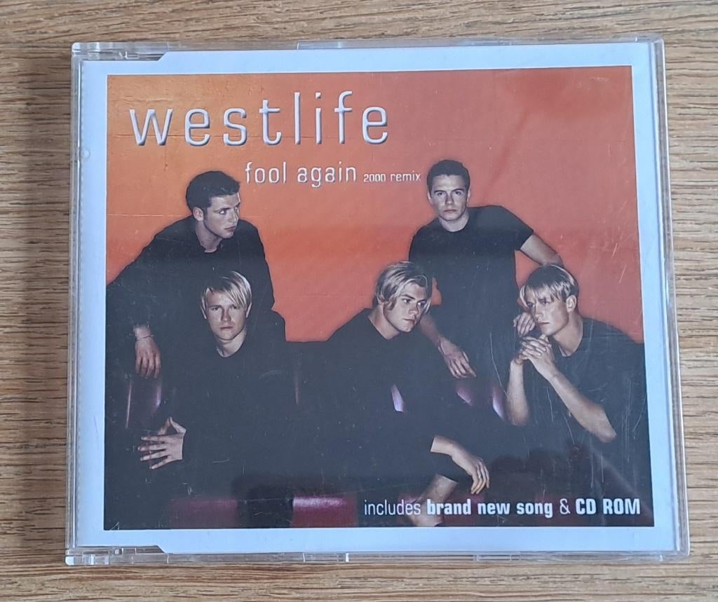 Westlife - Fool Again (2000 remix), Cd's en Dvd's, Cd Singles, Zo goed als nieuw, Pop, 1 single, Maxi-single, Ophalen of Verzenden