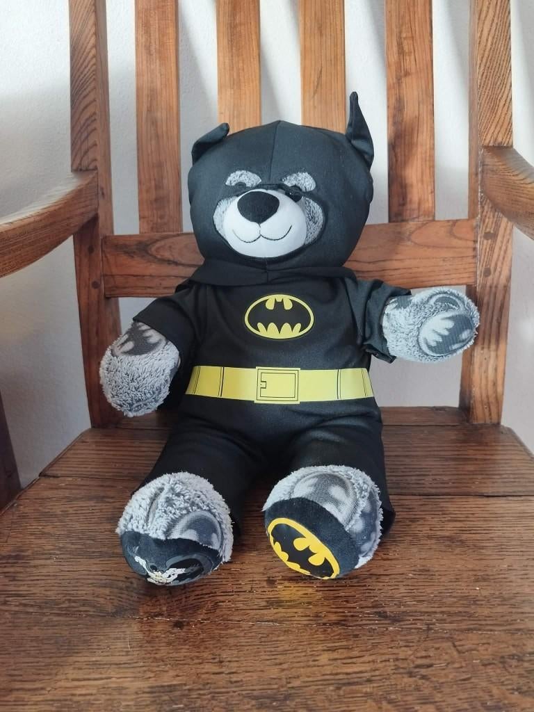 Batman Build a Bear, Collections, Ours & Peluches, Enlèvement, Comme neuf, Ours en tissus, Autres marques