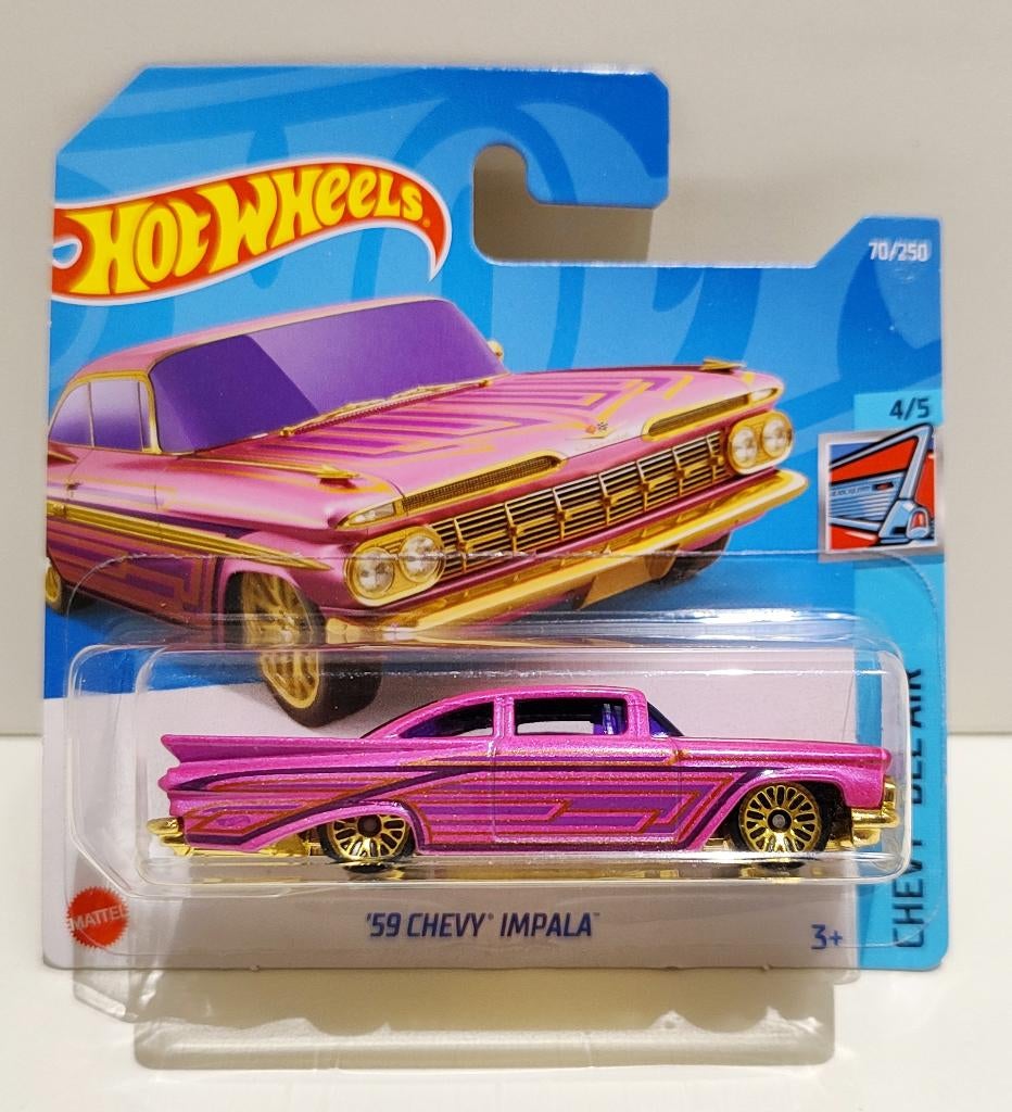 Hot Wheels '59 Chevy Impala BelAir (2022), Hobby en Vrije tijd, Ophalen of Verzenden