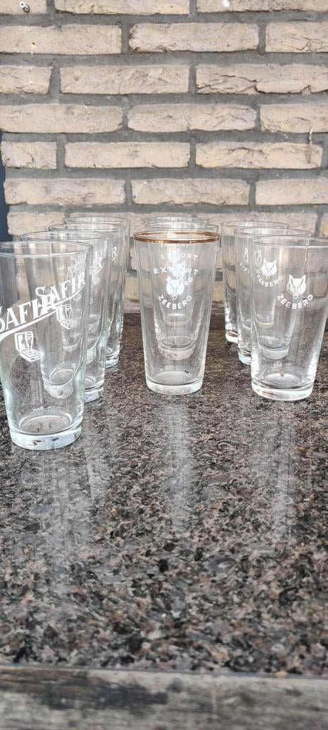 Bierglazen brouwerijen van Aalst,, Ophalen of Verzenden