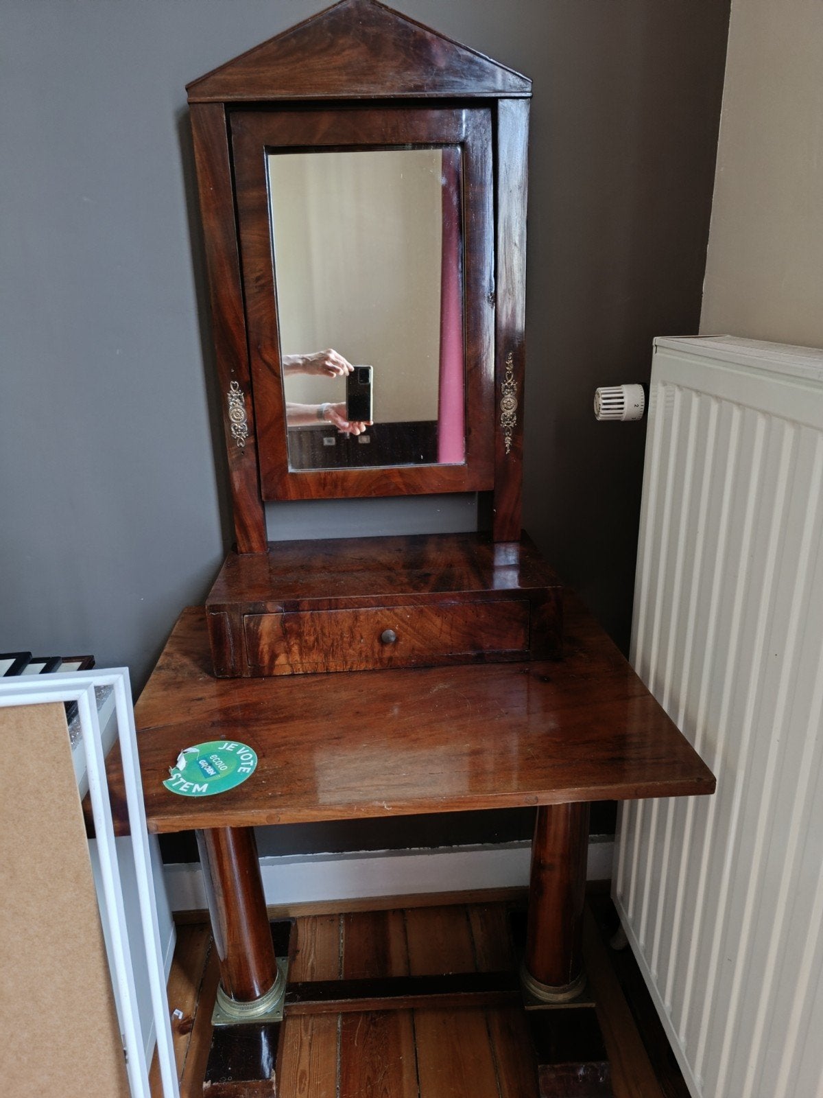 Tafel Psyche in Empire-stijl -, Huis en Inrichting, Tafels | Kaptafels, Ophalen