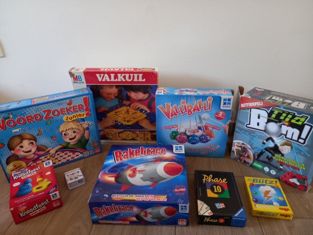 Gezelschapsspelen pakket, Hobby en Vrije tijd, Gezelschapsspellen | Bordspellen, Ophalen, Gebruikt