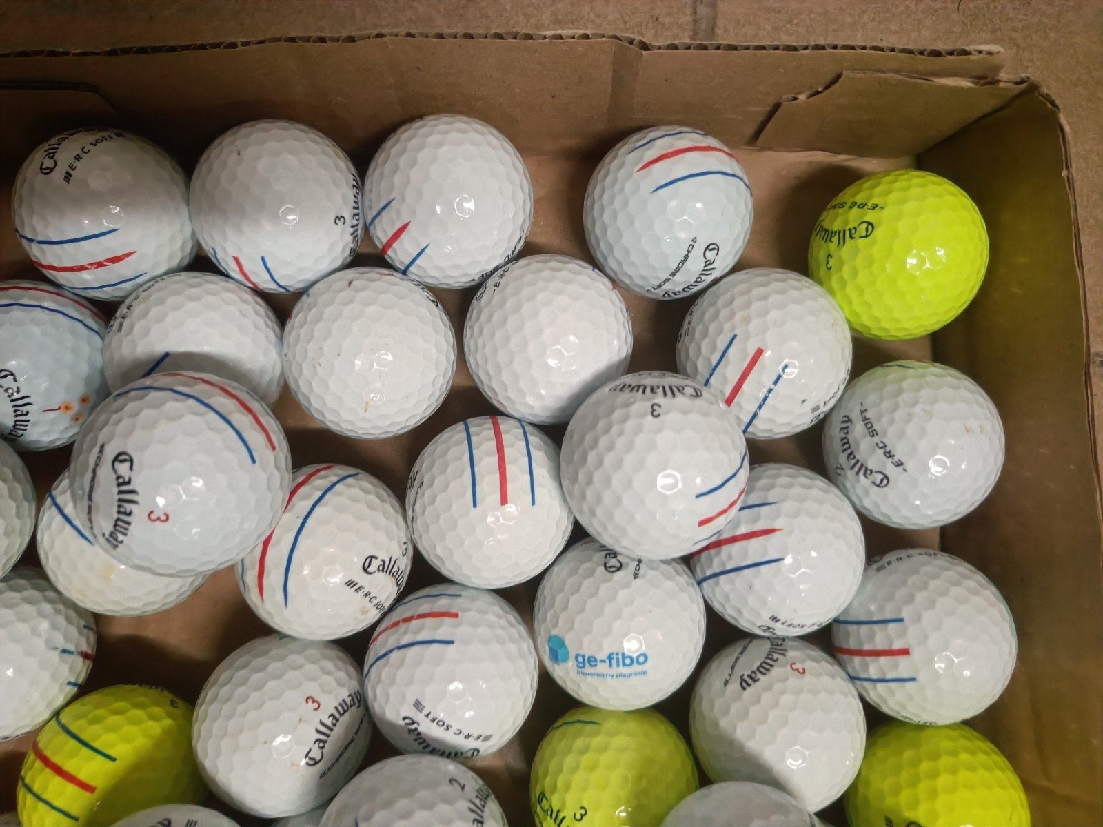 Callaway 3 stripes, Ophalen, Callaway
