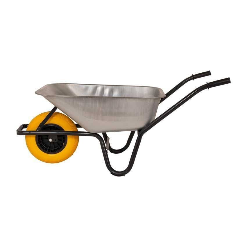 Kruiwagen gegalv bak Anti-lek 85 liter, Verzenden