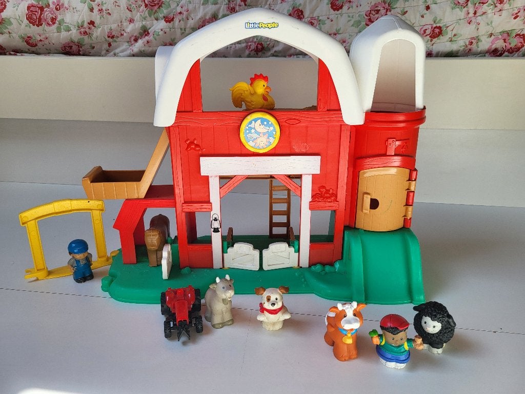 Kinderboerderij My little people, Enfants & Bébés, Jouets | Fisher-Price, Enlèvement, Utilisé, Set de jeu, Sonore
