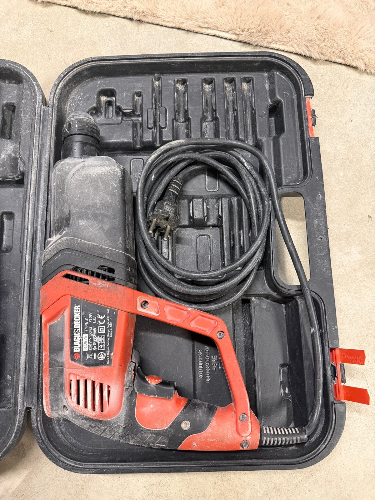 perforateur filaire Black & Decker, Bricolage & Construction, Enlèvement ou Envoi, Comme neuf
