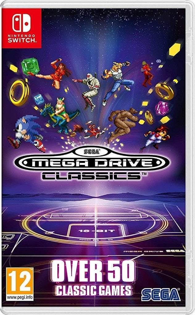 sega megadrive collection jeu nintendo switch, Enlèvement, Comme neuf