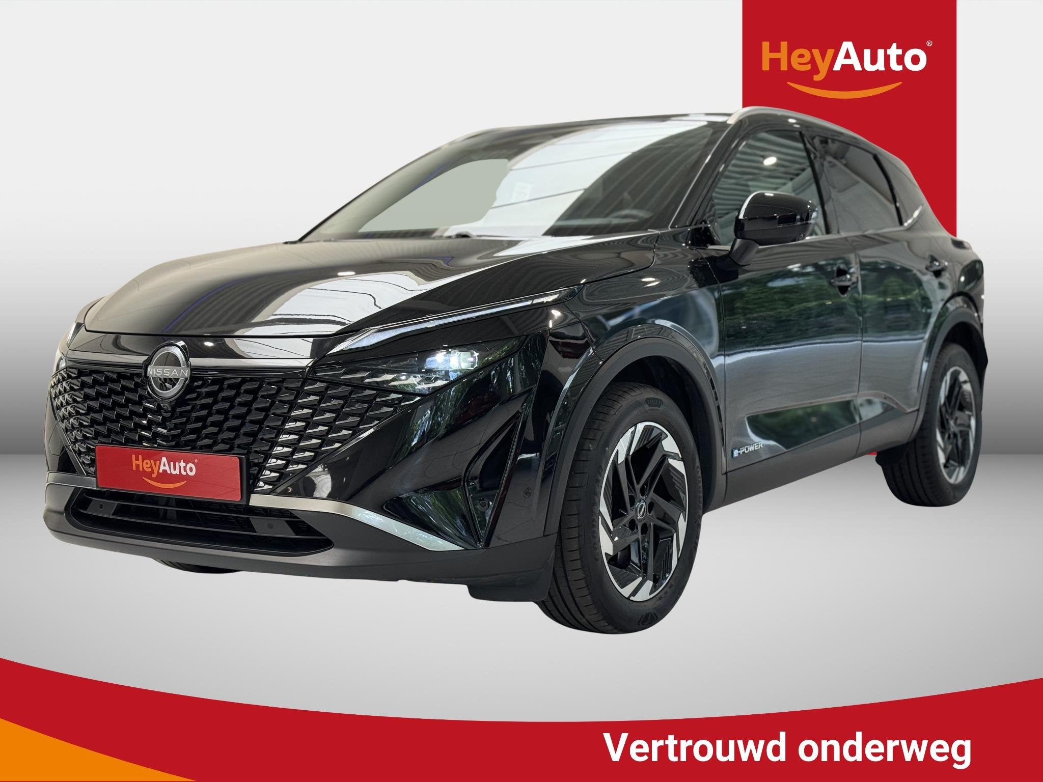 Nissan Qashqai e-POWER N-Connecta, Stof, Gebruikt, 2 kWh, Zwart