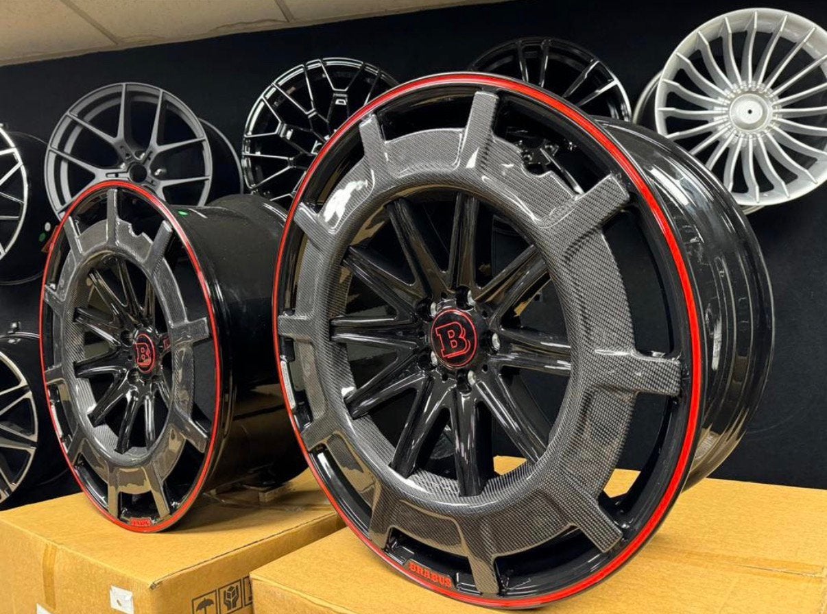 23 en 24 inch velgen voor Mercedes AMG Brabus 5x130 G klasse, Enlèvement ou Envoi
