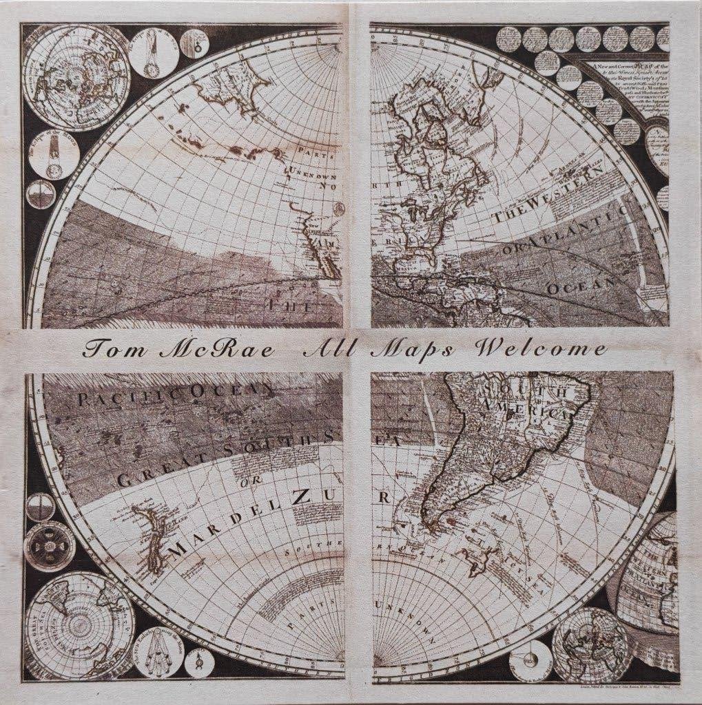 TOM McRAE - All maps welcome (CD), Ophalen of Verzenden, Zo goed als nieuw, Singer-songwriter, Album
