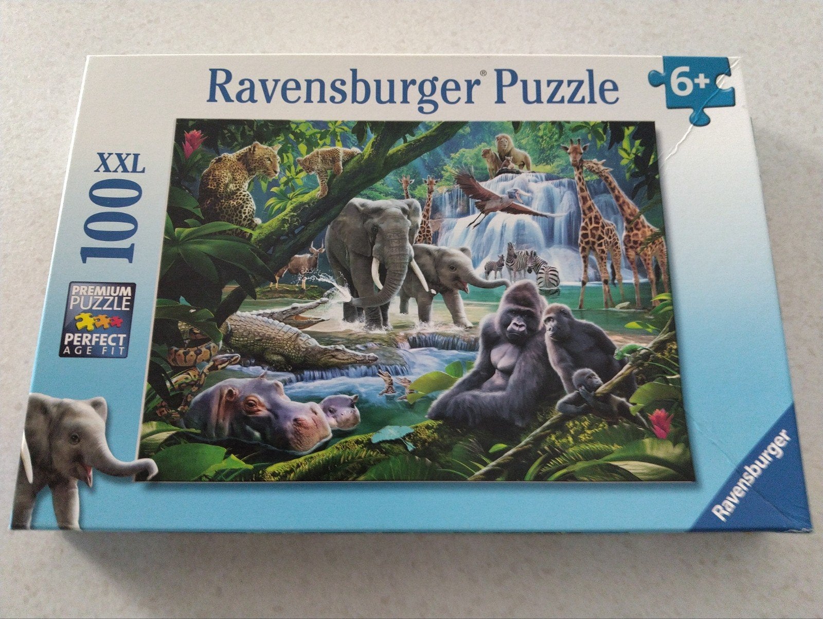 Ravensburger puzzel 6+ 100 stukken oerwoud, Ophalen, Meer dan 50 stukjes, Zo goed als nieuw, 6 jaar of ouder