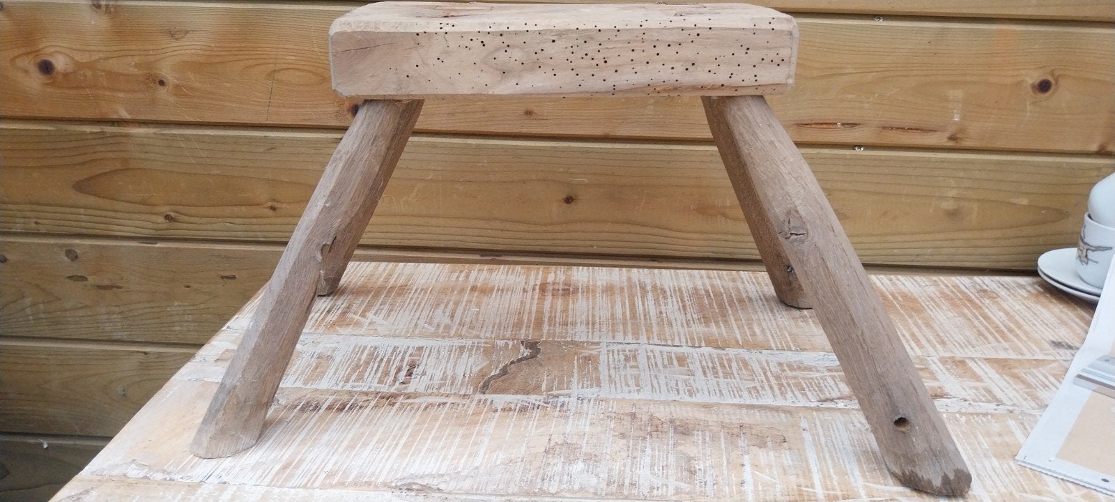 Tabouret à lait, Antiquités & Art, Enlèvement ou Envoi