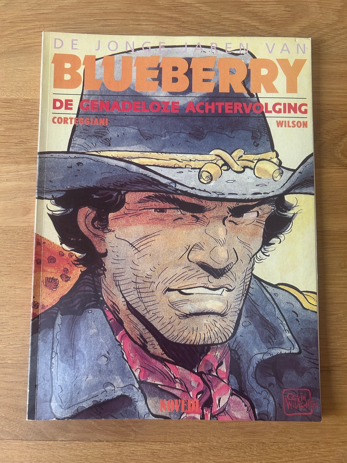 Album De jonge jaren van Blueberry. De genadeloze achtervolg, Ophalen of Verzenden, Zo goed als nieuw