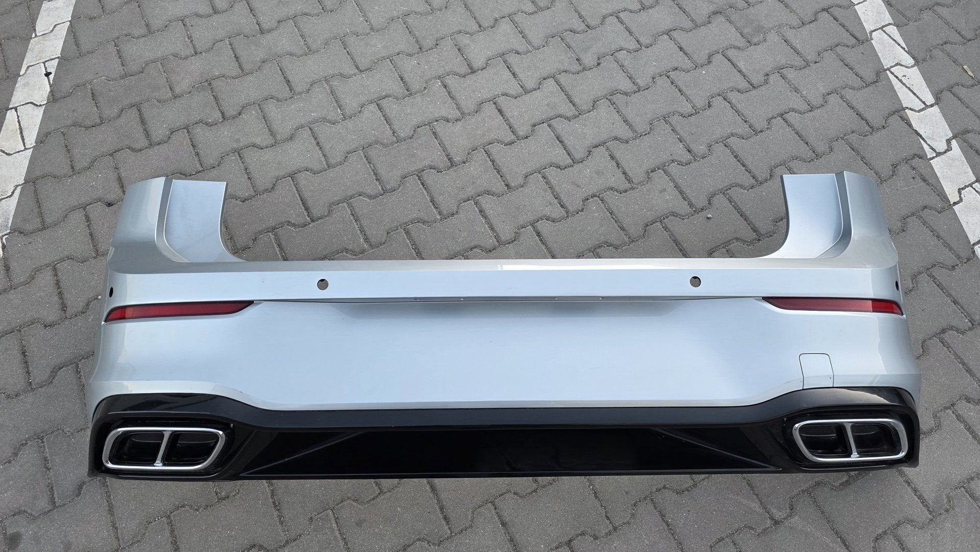 VW GOLF VIII 8 R-line ACHTERBUMPER 5H6807421D PDC VOLKSWAGEN, Gebruikt, -, Volkswagen, Ophalen of Verzenden
