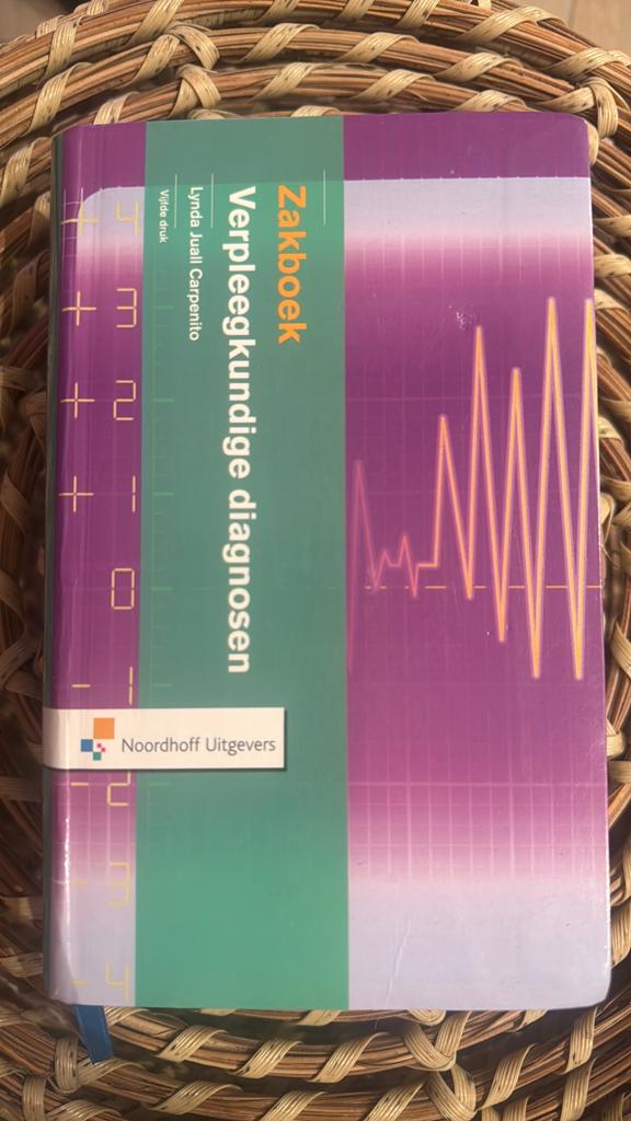 Zakboek Verpleegkundige diagnosen, Boeken, Ophalen, Zo goed als nieuw