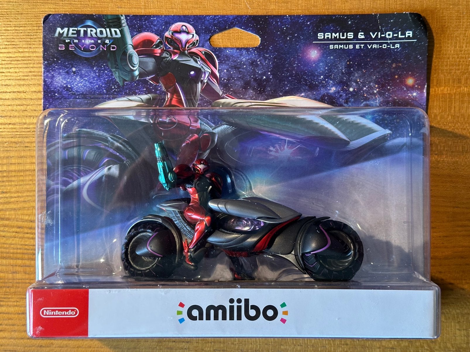 Amiibo Samus et Vi-o-la, Enlèvement, Comme neuf