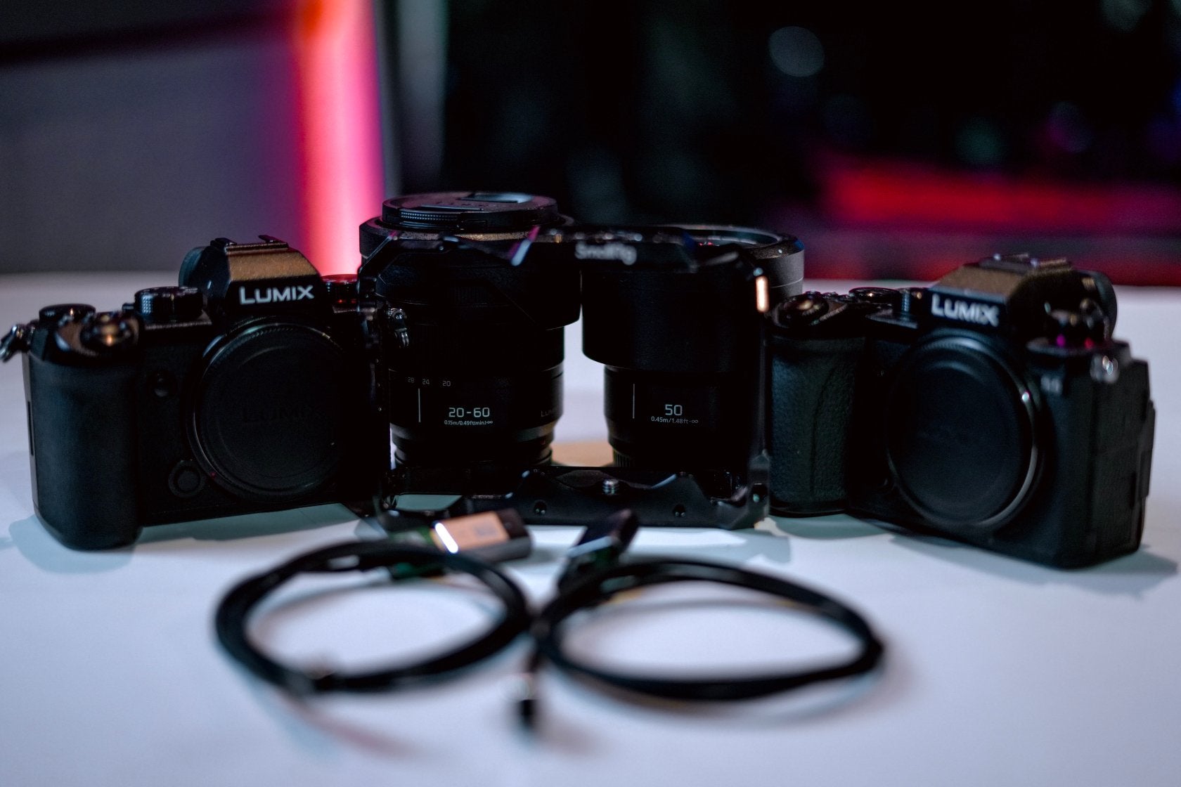 Lumix s5, S 50m f1.8, S 20-60m f3.5-5.6 + accessories, Ophalen, Zo goed als nieuw