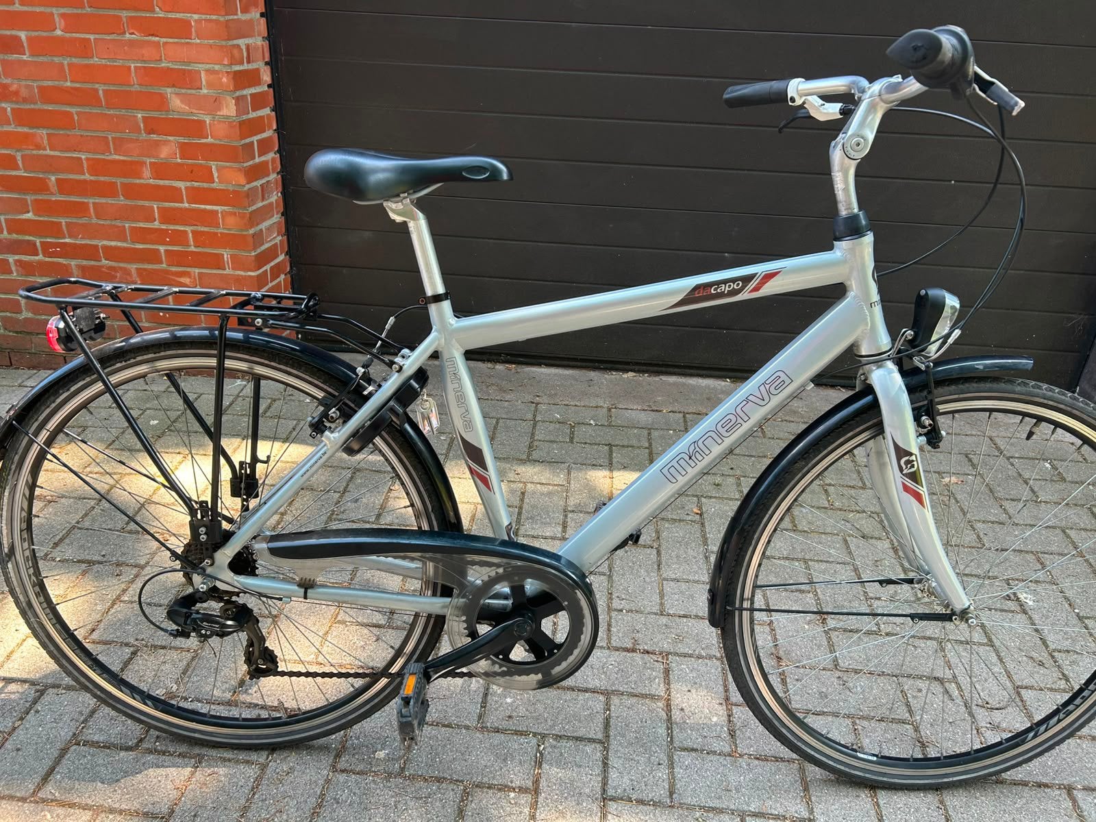 Herenfiets minerva, Ophalen, Zo goed als nieuw, 28 inch