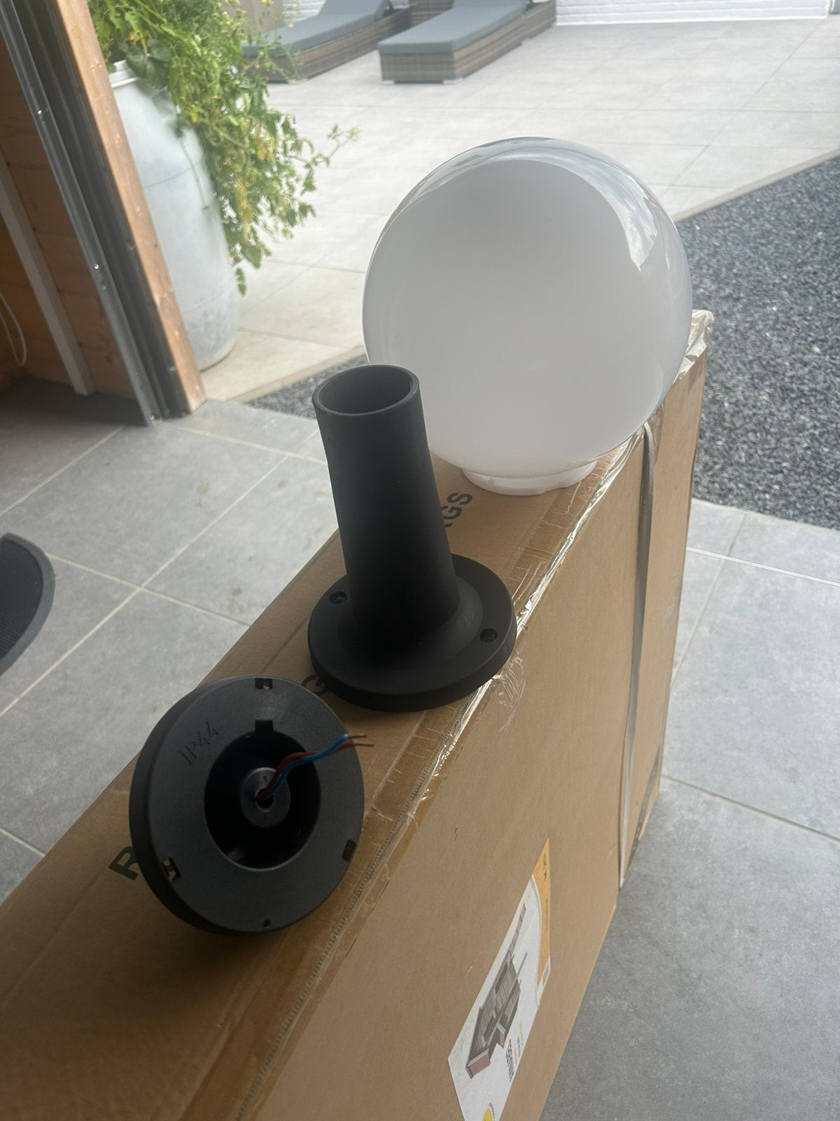 Pilaar of staanlampjes op elektrischiteit, Bricolage & Construction, Ventilation & Extraction, Enlèvement ou Envoi, Comme neuf