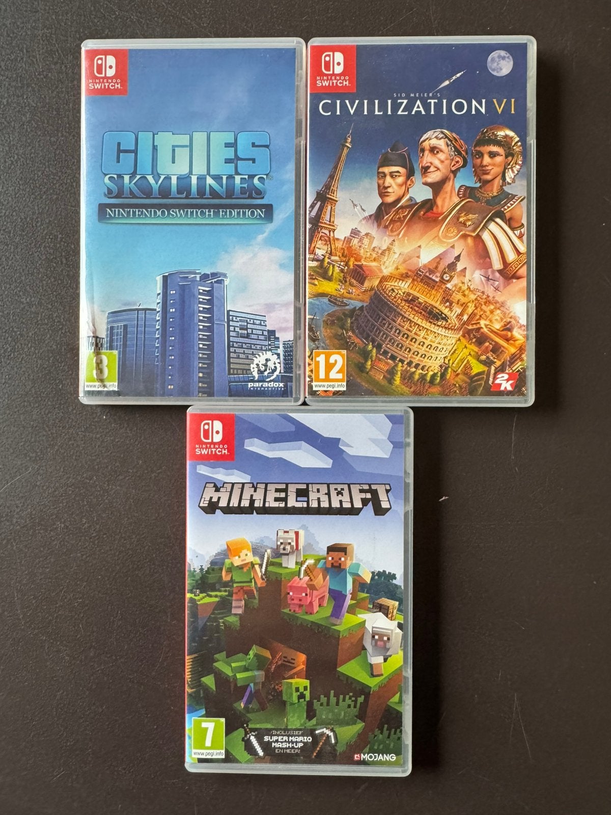 3 nintendo switch games, Games en Spelcomputers, Ophalen, Zo goed als nieuw