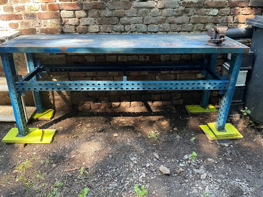 Banc établi costaud, Enlèvement, Utilisé, 170 cm ou plus, Étau
