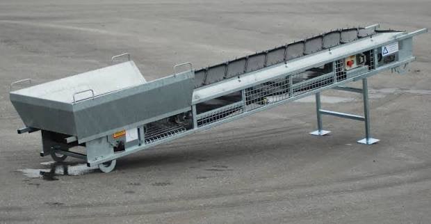 Gezocht transportband, Ophalen