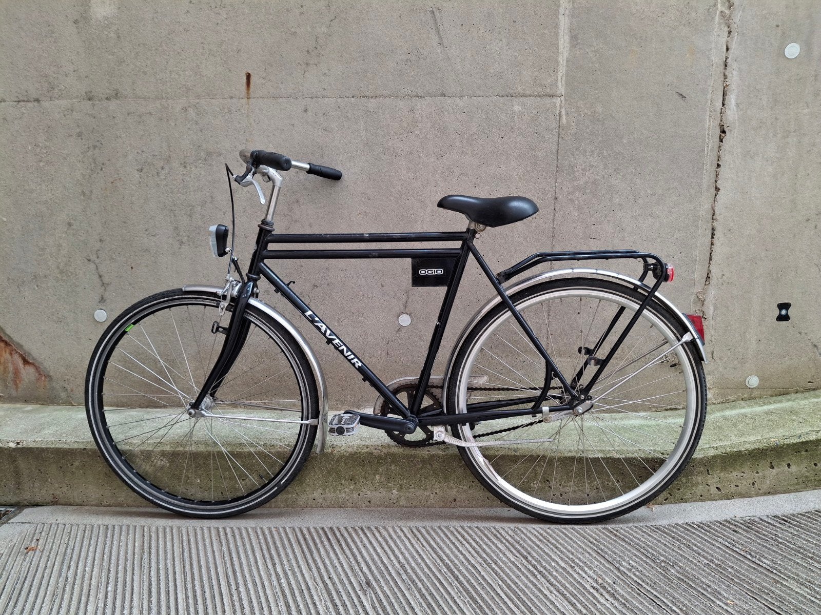 Oldtimer herenfiets volledig in orde, Fietsen en Brommers, Fietsen | Oldtimers, Ophalen, Terugtraprem