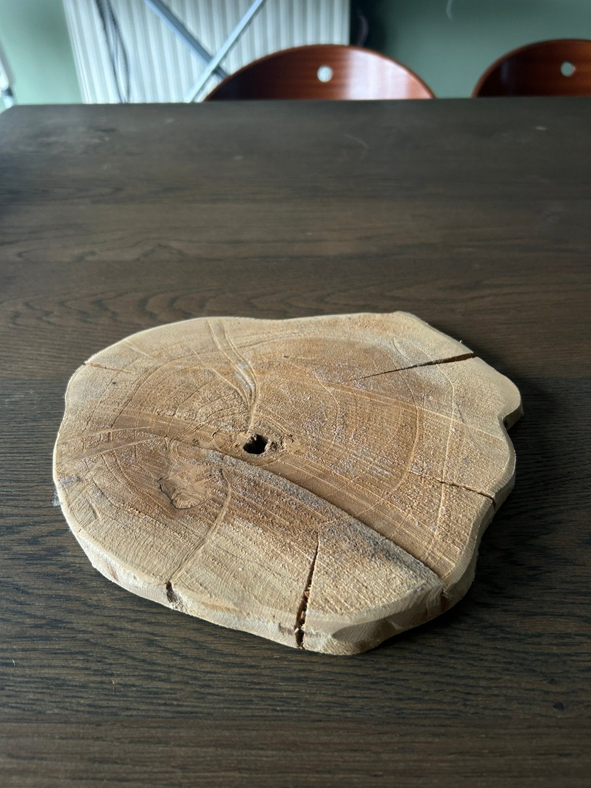 Teakwood schaal, Gebruikt, Schaal, Rond, Ophalen of Verzenden