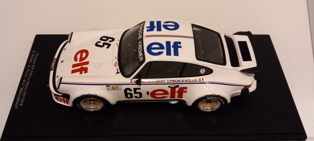 1/18 Porsche 934 #65 Carrera RSR Turbo Le Mans 1976 Spark, Enlèvement ou Envoi, Neuf, Voiture, Autres marques